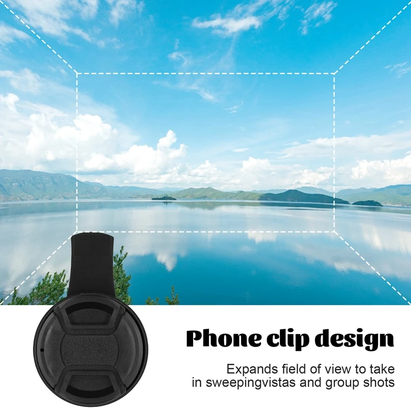 أفضل العروض 52 مللي متر مرشح عدسة الهاتف مع كليب للهواتف الذكية العالمي ND2-400 مرشح متغير لعدسة كاميرا الهاتف المحمول