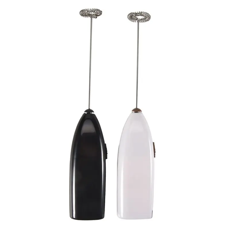 2 Pcs Handheld Milk Frother Mini Electric Drink Mixer With Stainless Steel Whisk For Drink,Hot Chocolate,Coffee,Milk Top-Rated