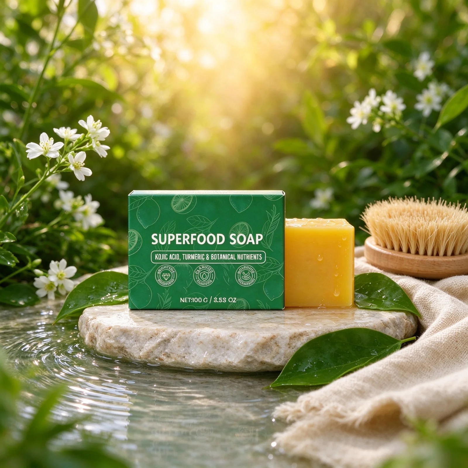 Superfood Soap Facial Cleansing Gently Oil Control Nourishing Skin Refreshing Non Tightening Rich Foam Natural Botanical Soap