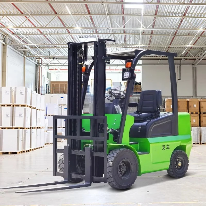 Semi Electric Forklift, Mini Electric Forklift, Electric Pallet Truck with Stable Lifting Height