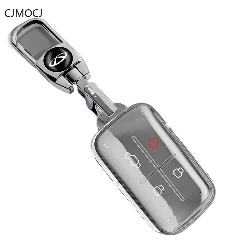 

Премиальный чехол из ТПУ для ключа Chery ICAR V27 (2026) - Защитный корпус для смарт-ключа с Bluetooth и брелоком