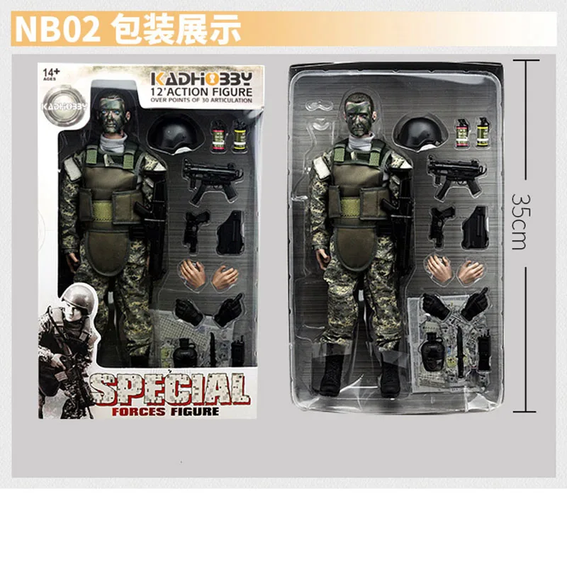 1/6 Scale NB01A NB02A NB03A NB04 NB05 Combat Swat Police Soldier ACU Forces Figure Model Action Figure Toys Collection Dolls Fan