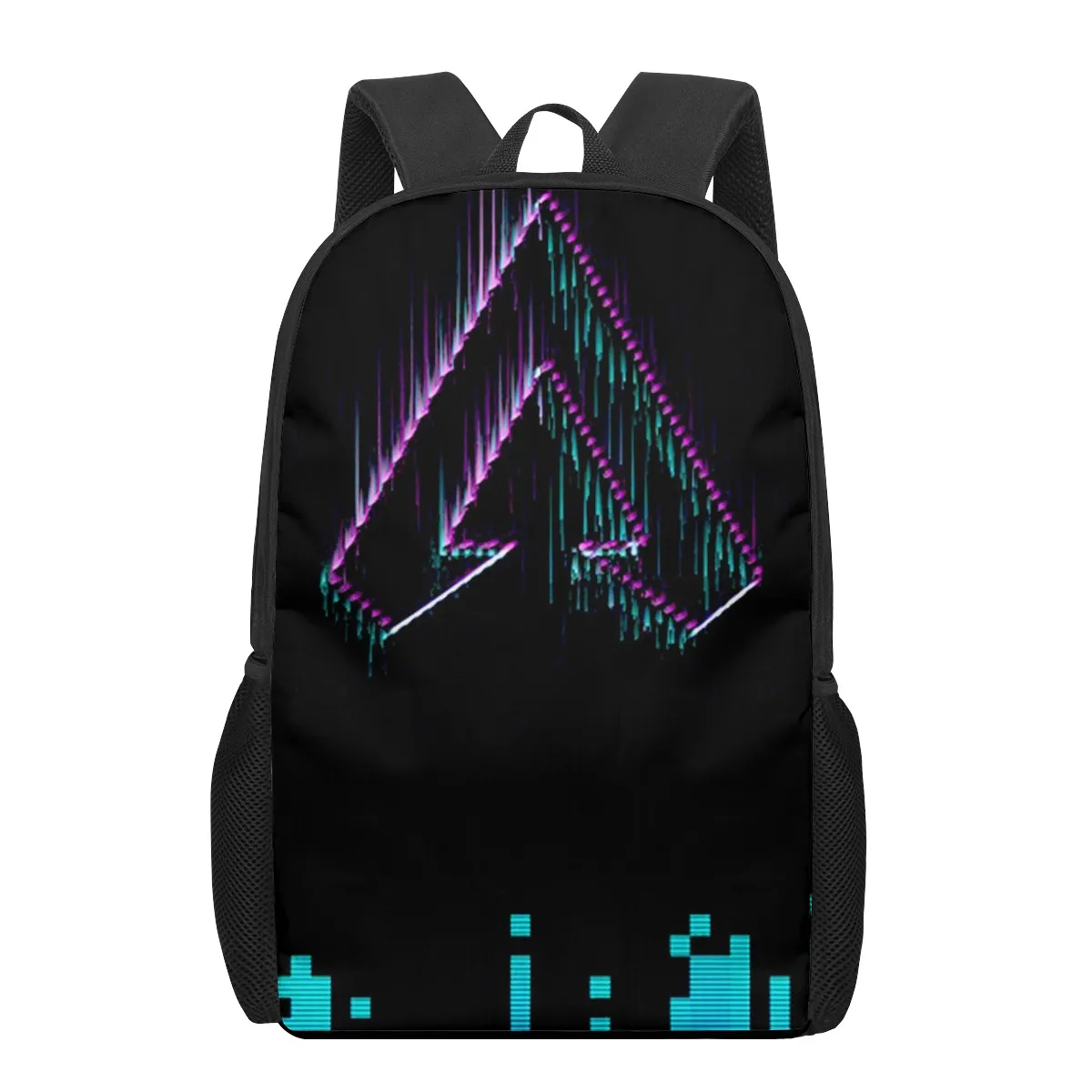 Gioco Apex legends Pattern borse da scuola per bambini borsa per libri stampata in 3D da uomo zaino da 16 pollici per ragazzi adolescenti scuola materna Bagpack bambini