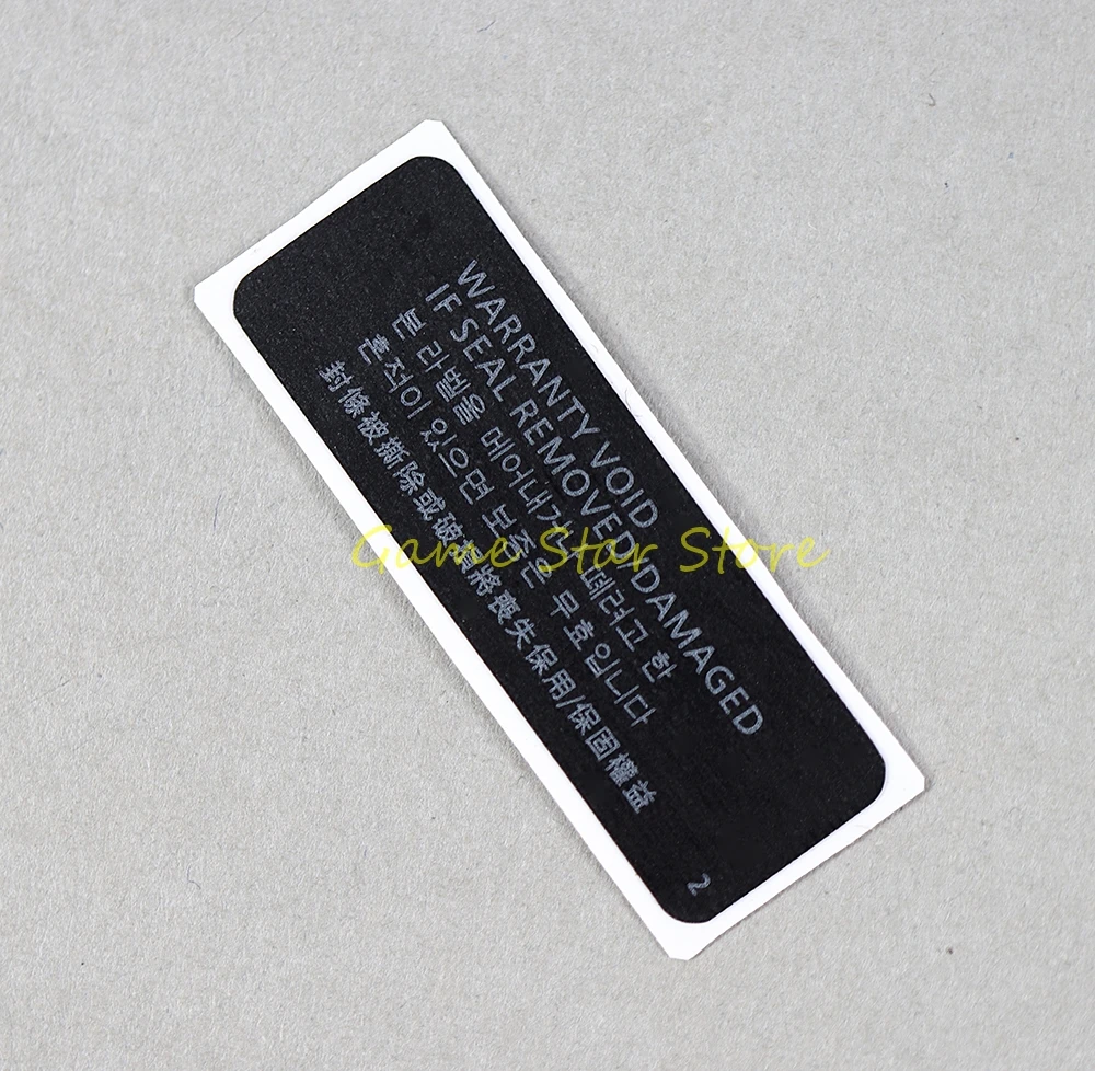 2pcs Replacement For Playstation 5 PS5 Console Housing Shell Sticker Lable Seals Game Accessories