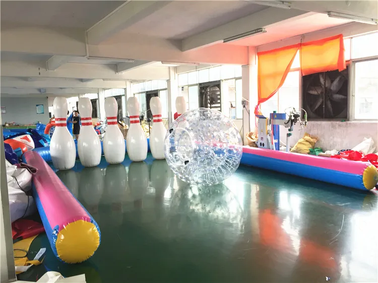 Bubble Bowling Giant Human Bowling Game Inflatable Human Bowling Ball For Sale