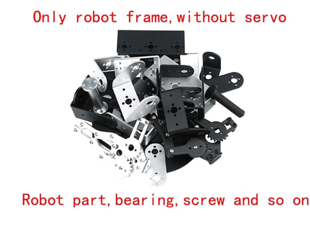2 Dof Mechanical Arm Gripper PWM Servo Control 170mm Opening Claw Handling Competition DIY Kit Programmble Robot Arm Accessories