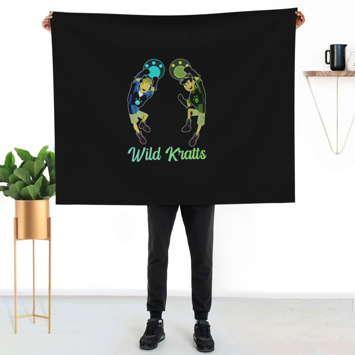 wild kratts couple Throw Blanket Winter beds valentine gift ideas Decorative Sofa Designers Extra Large Throw Baby Blankets