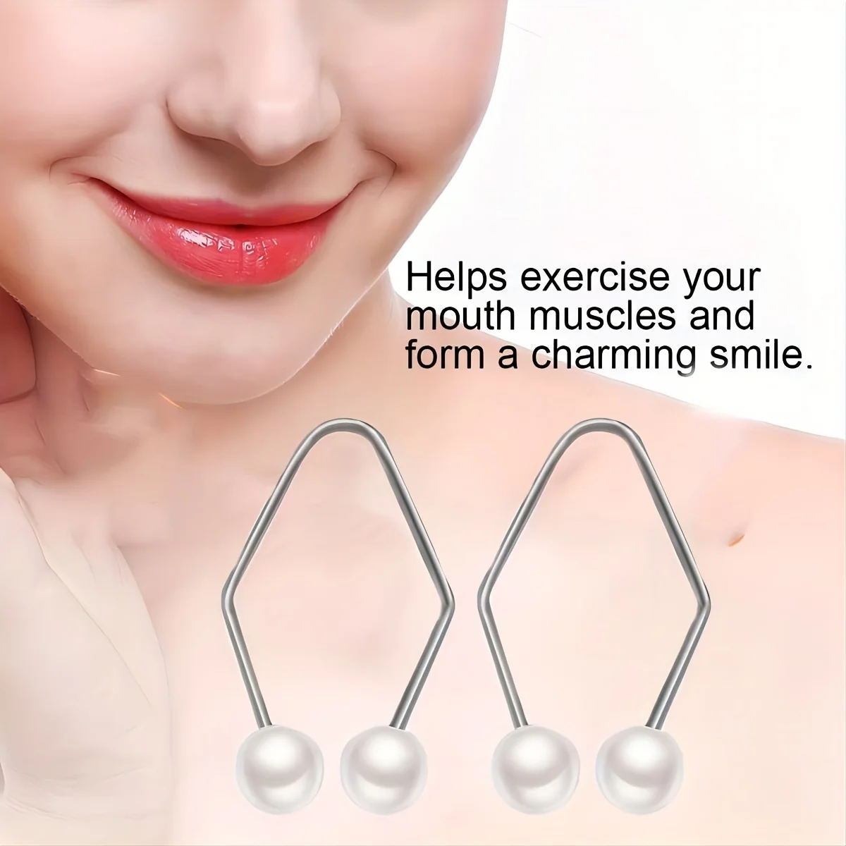2PCS Gesicht Dimple Maker Trainer Gesichts Dimple Training Gerät Für Ein Charmantes Aussehen Natürliche Lächeln Enhancer Gesicht Schönheit Werkzeuge – Detail 7