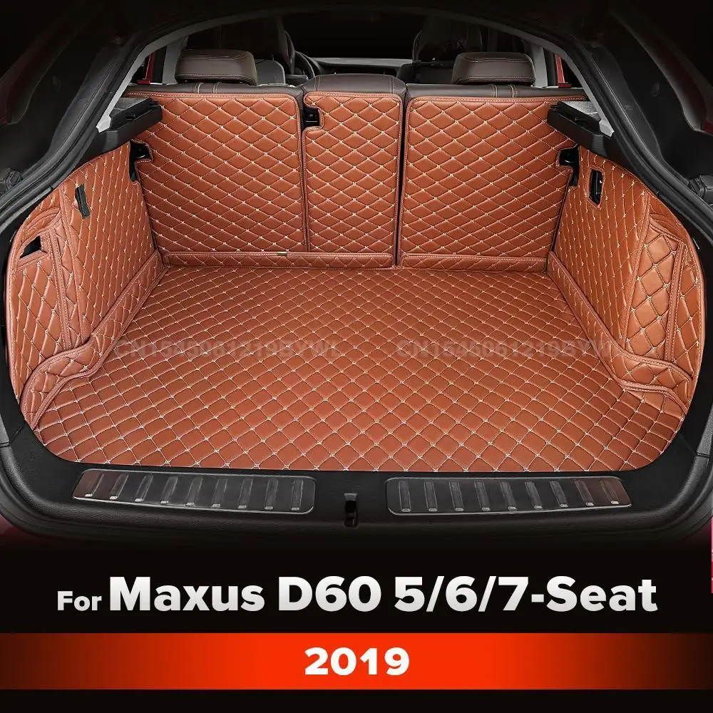 

For Maxus D60 5/6/7-Seat 2019 Auto Full Coverage Trunk Mat Car Protective Pad Cargo Liner Interior Accessories