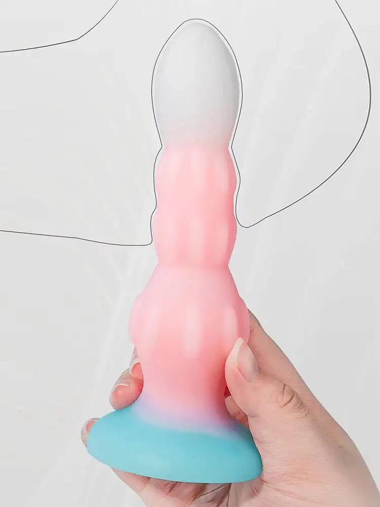 Градиентный цвет 16 см/6,3 дюйма дилдо для сексуальной активности, секс-игрушки, продукты для взрослых, анальный мастурбатор, вилка для пениса, порно