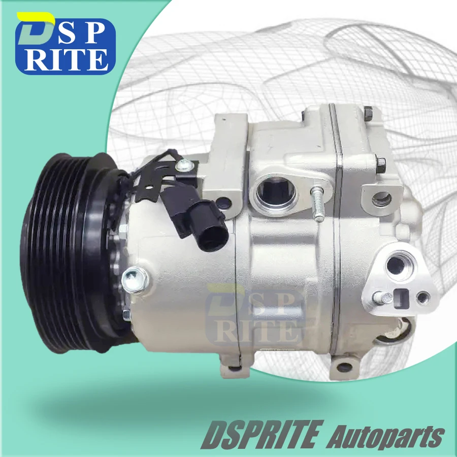 

Air Conditioner AC Compressor 97701-1U650 for Kia SORENTO Hyundai SANTA FE 2011 2013 2014 2015 2016 2017 2018 2019 97701-1U600