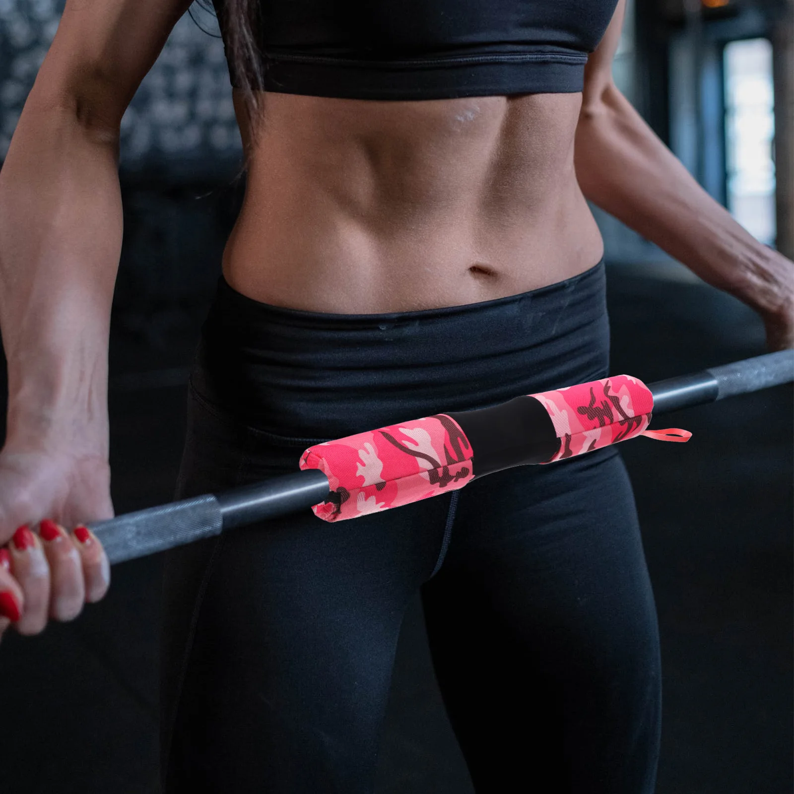 

Shoulder Pad for Barbell Softer Neck Protection Practical for Long Time Use Fitness Squat Pad Barbell Rod Covers