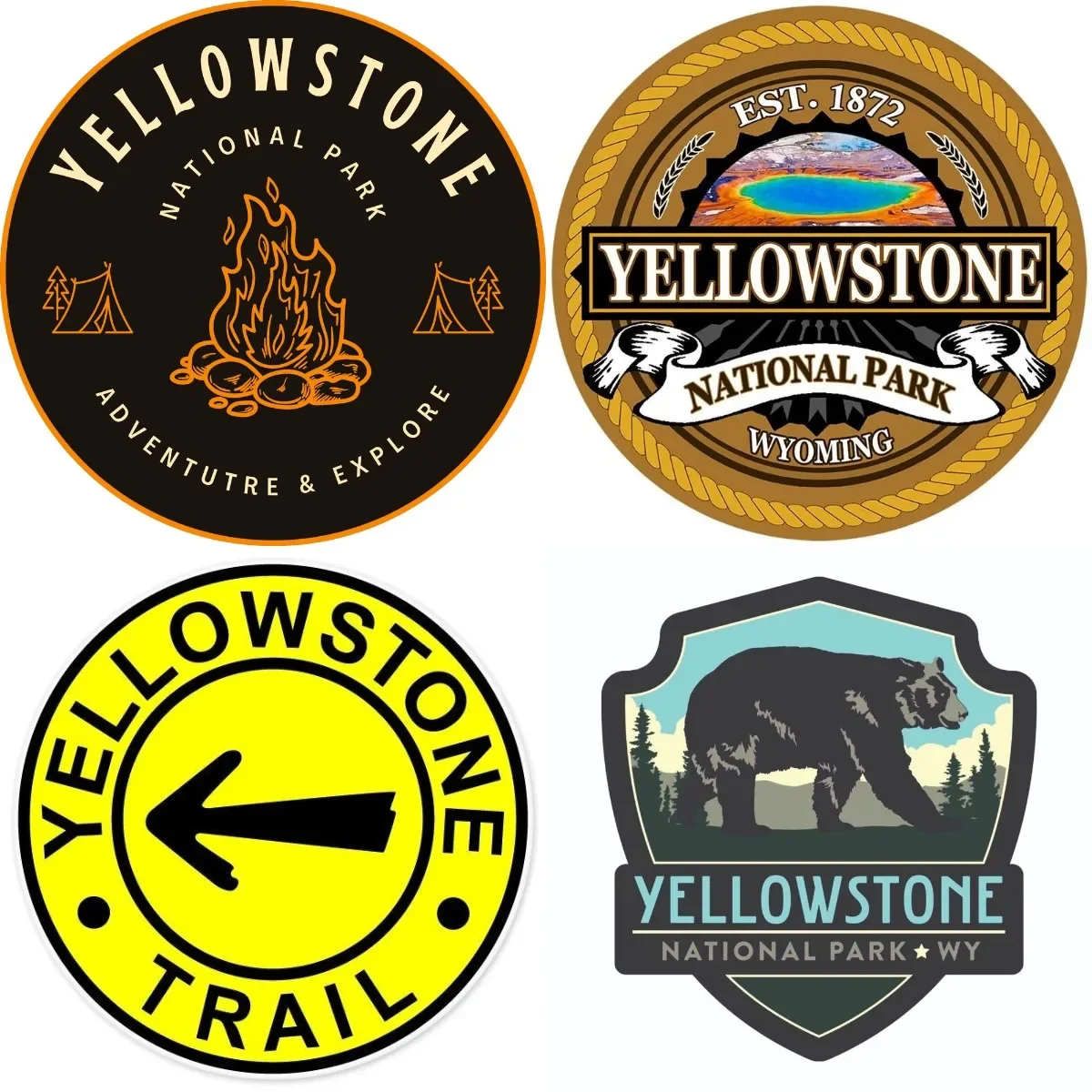 

Park Vinyl Decal Trucks, Boats Sticker Notebook Car Laptop Motorcycle Window Wall Bumper Stickers Accessories