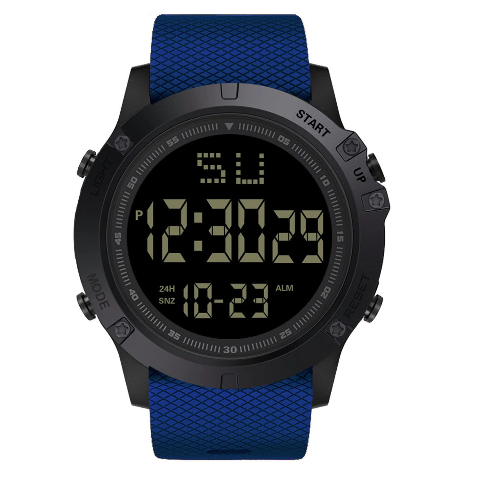 Large Screen Digital Sports Watch Comfortable to Wear with Smooth Case Surface Gift for Birthday Christmas