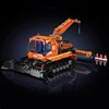 MOLD KING 기술 리모컨 설원 엔지니어링 트럭 빌딩 블록, DIY 자동차 모델 벽돌 장난감, 어린이 소년 선물, 17051 4