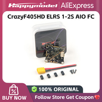 HappyModel CrazyF405HD ELRS 1-2S AIO FC Built-in UART ELRS RX 12A BLS ESC for Mobula8 Digital HD Tinywhoop Cinewhoop Toothpick