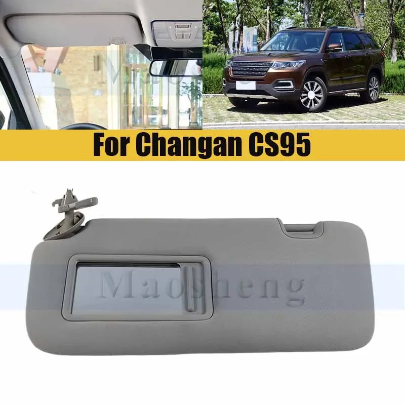 Sun Visor For Changan CS95 Side Shade Sunvisor With Mirror Sunshade Cover Shade Sun Visor