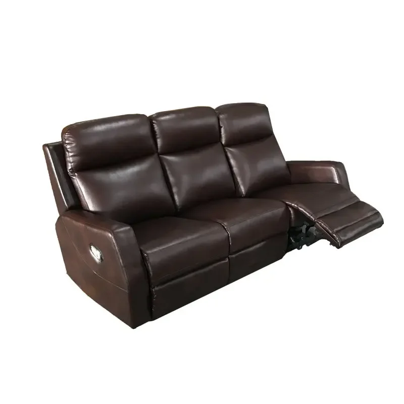 

Combination Reclining First-Class Electric Cabin Sofa Multi-Functional Leather Home Cinema Sofa