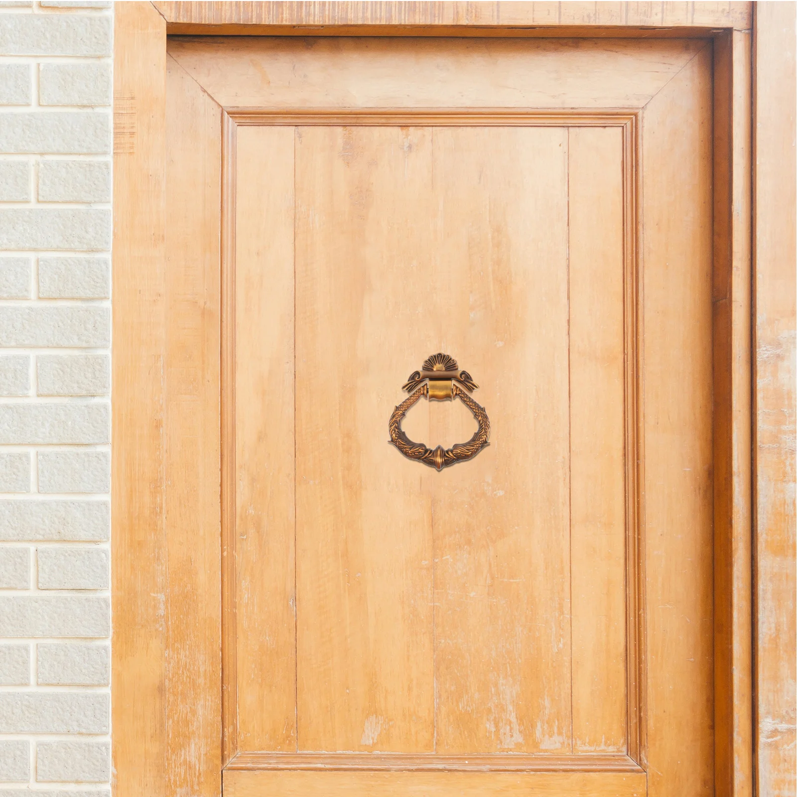 

Retro Zinc Alloy Vintage Front Accessories Metal Security Hotel Gate Decorations Sturdy Construction Effortless Use