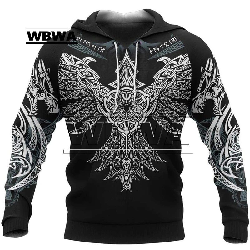 Beautiful Tattoo 3D Printed Men Hoodie Harajuku Fashion Hooded Sweatshirt Autumn Unisex hoodies sudadera hombre KK5179