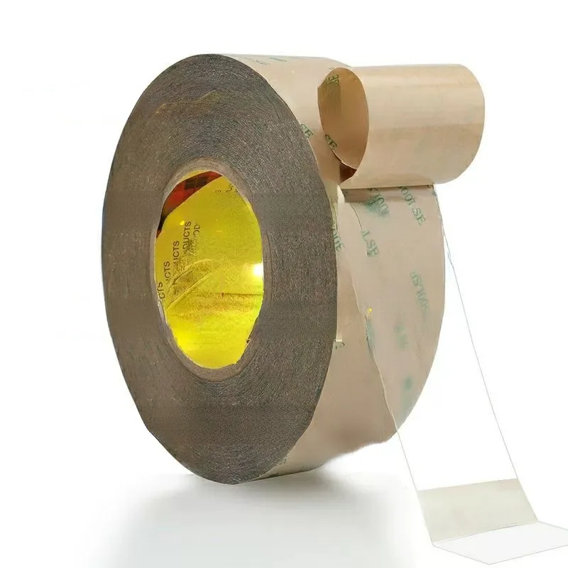 M3M 9495LE Adhesive Transfer Tape - 12 in. x 180 ft Double Coated Polyester Tape Roll with 300LSE Laminating Adhesive Sealants