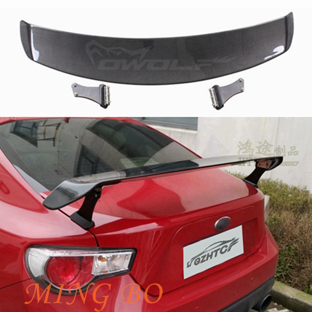 For Toyota GT86 Subaru BRZ Scion FR-S 2012 - 2017 SARD Style Carbon Fiber Rear Spoiler Trunk Wing