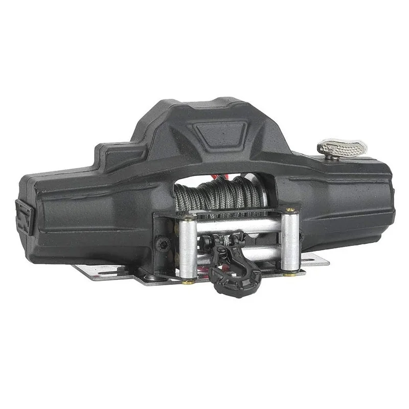 ونش معدني بمحرك مزدوج لاستبدال 1/10 RC الزاحف RC4WD D90 محوري SCX10 TRX4 KM2