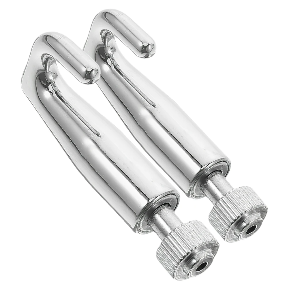 2PCS Sailor Hook Picture Hanging Device Aluminum Alloy Frame Hangers Heavy Hardware Wall Office Home Use Sturdy