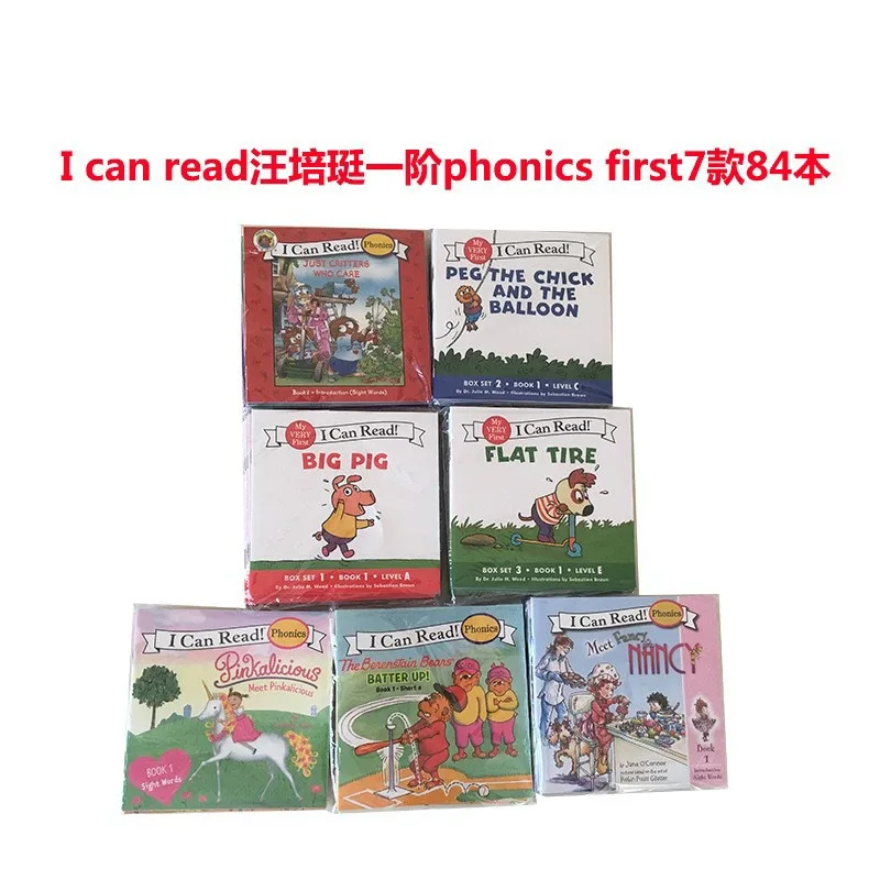 Wang Peiting Phonics Level 1 English Picture Books I Can Read Phonics First