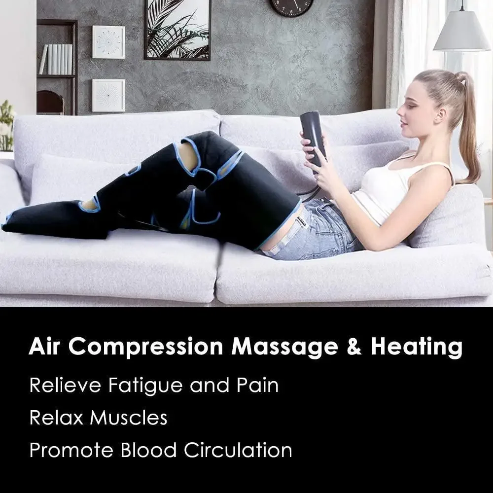 

New 360° Foot Air Pressure Leg Massager Promotes Blood Circulation Body Massager Muscle Relaxation Lymphatic Drainage Device