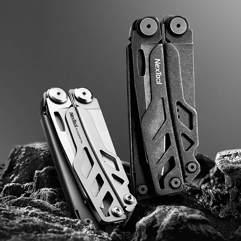 Imagem -05 - Nextool-flagship Pro Multitool com Bainha Kydex 16 em Alicate Dobrável Multi-ferramenta Faca Multiuso Portátil de Bolso Tesoura