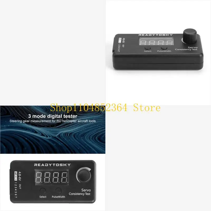 

652F-датчик напряжения для 4.8-6V 3 режимы цифровой сервопривод/ESC-тестер Steerin