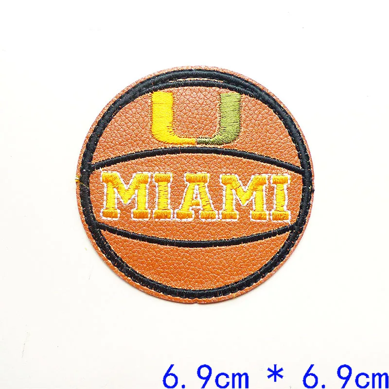 Football Basketball Cartoon Sport Ball Applique Embroidery Sewing Iron On Patches For Kids Clothing Accessory DIY Stripe Badges