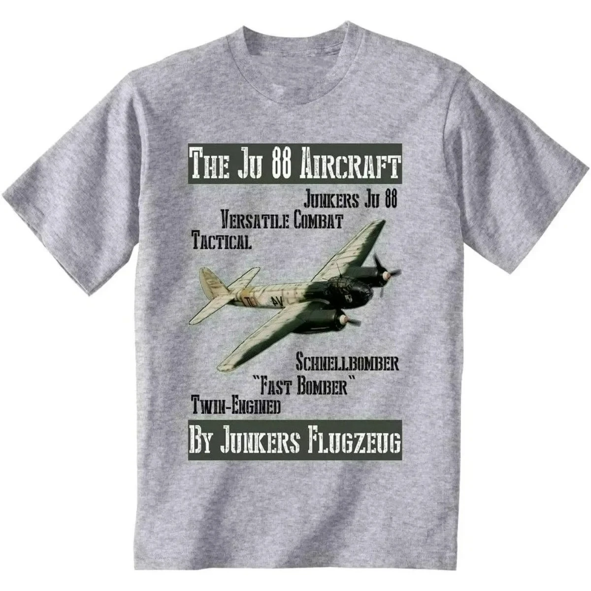 

air force Junkers Ju 88 Medium Bomber T-Shirt 100% Cotton O-Neck Short Sleeve Summer Casual Mens T-shirt Size S-3XL