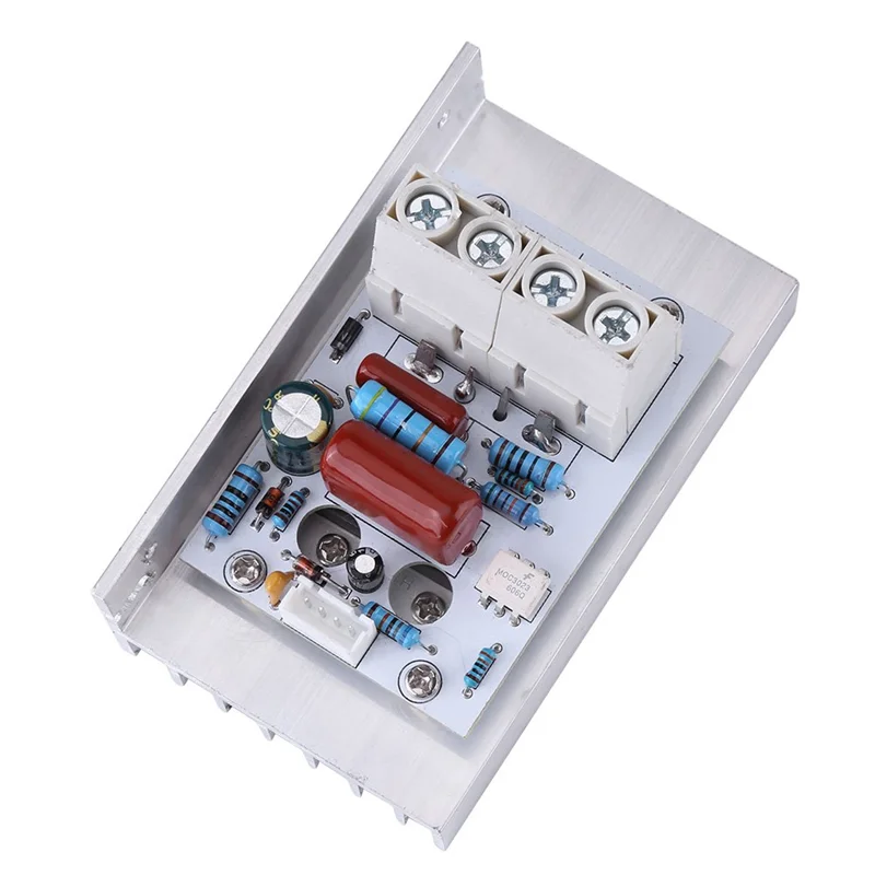 【in stock】 Dimmer Switch, 10000W SCR Digital Voltage Regulator Speed Control Dimmer Thermostat AC 220V 80A view 2