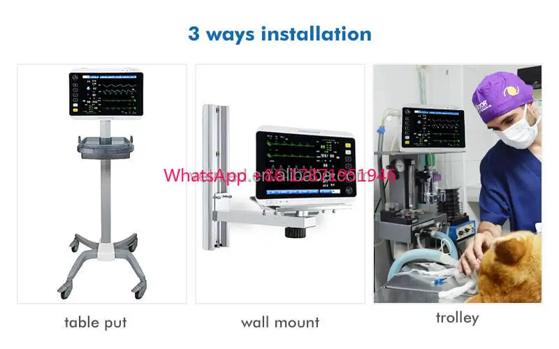 Veterinary Monitor  For Animal Hospital