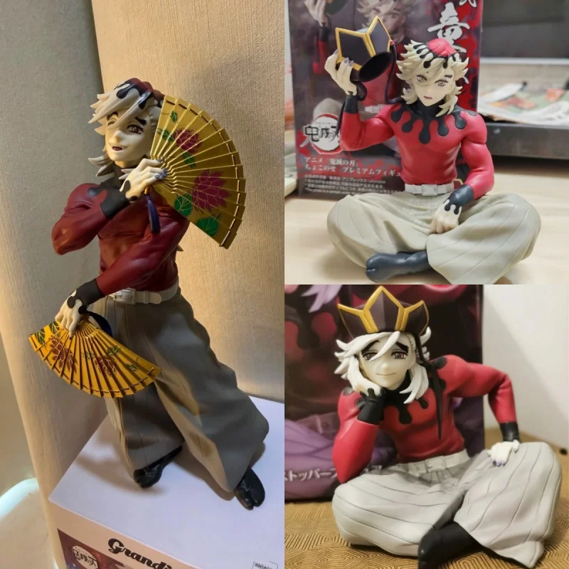 

Подлинный Demon Slayer Anime Douma Demon Slayer: Kimetsu No Yaiba Infinity Castle Фигурки Модель Фигурка Аниме Фигурка Игрушки