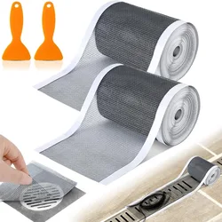 New Disposable shower drain net stickers Bathroom Floor Drain Strainer Hair Catcher mesh tape Kitchen Sink Sewer Outfall Stopper
