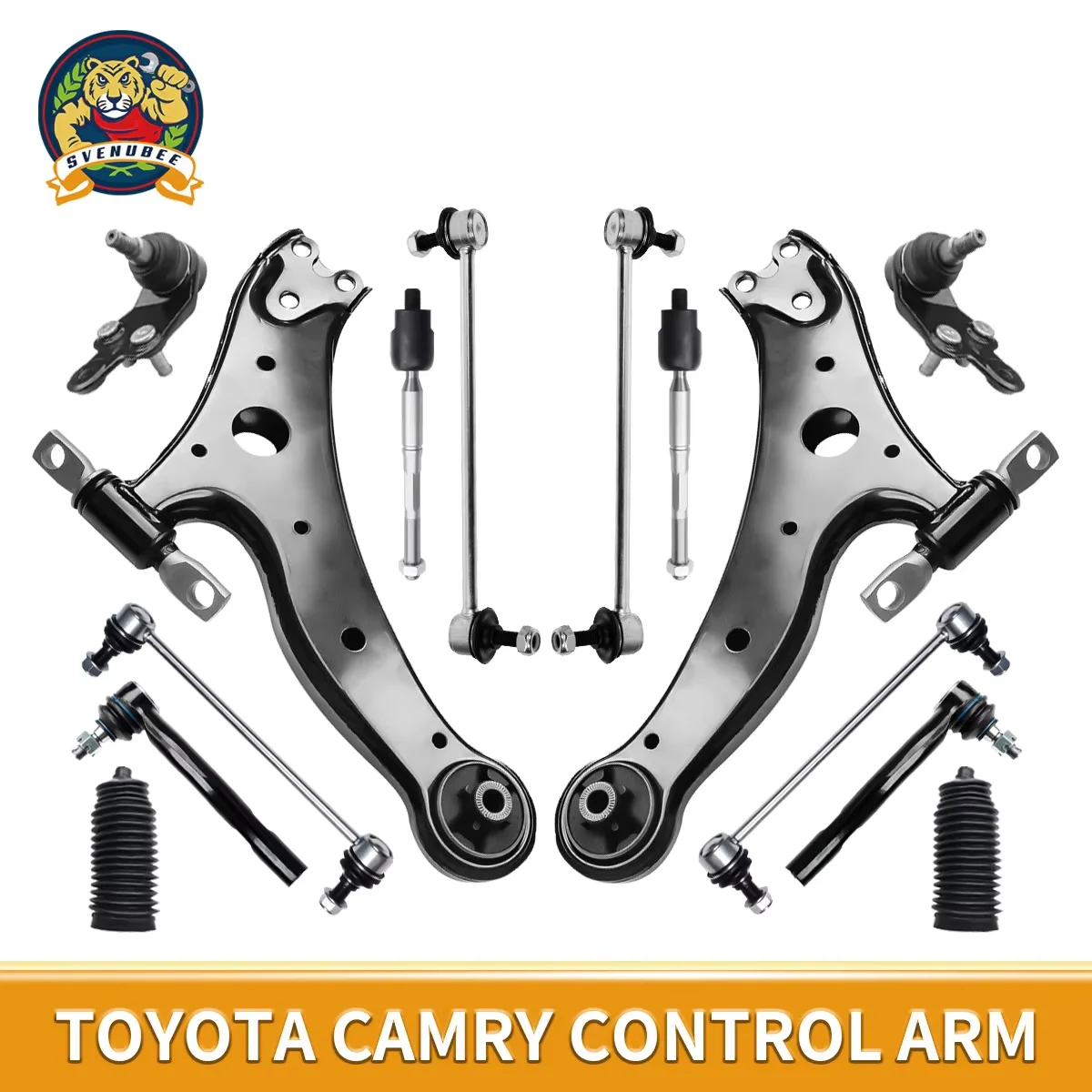 

Svenubee 14Pcs Front Lower Control Arm Stabilizer Sway Bar End Link Tie Rods Kits for Toyota Camry 2007 2008 2009 2010 2011