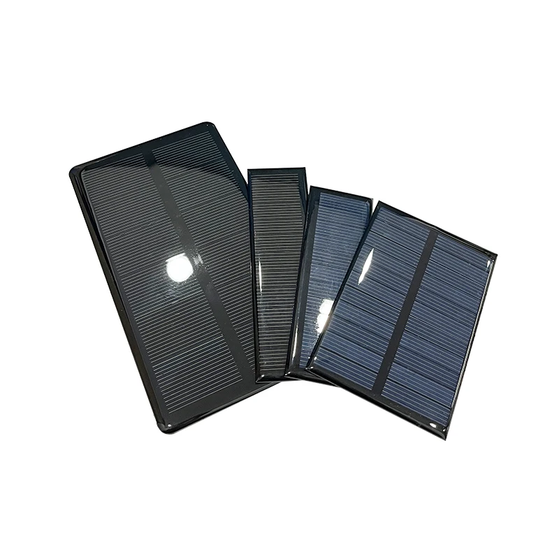 Wholesale 1PC Mono/Poly Mini Solar Panel  0.5V 1V 2V 3V 4V 5.5V 6V 9V DIY Epoxy Board Solar Cells Charger Photovoltaic Panels