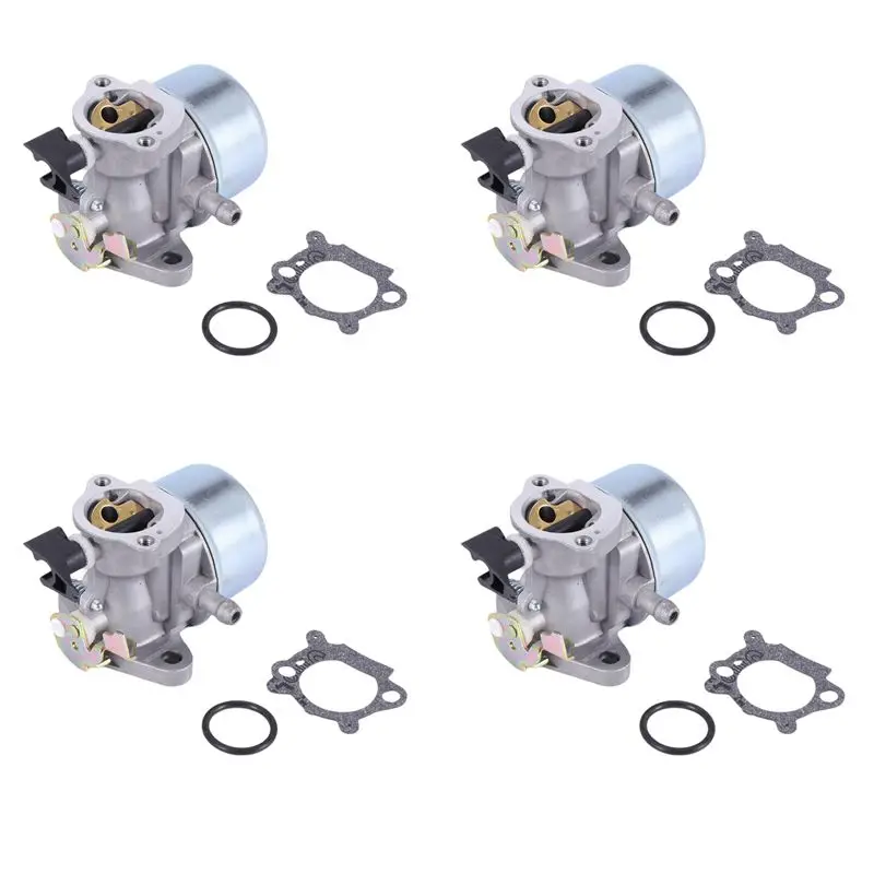 ABKY-4X Carburetor Carb With Gasket O-Ring Fit For Briggs & Stratton Quantum 498965 Engine Replacement