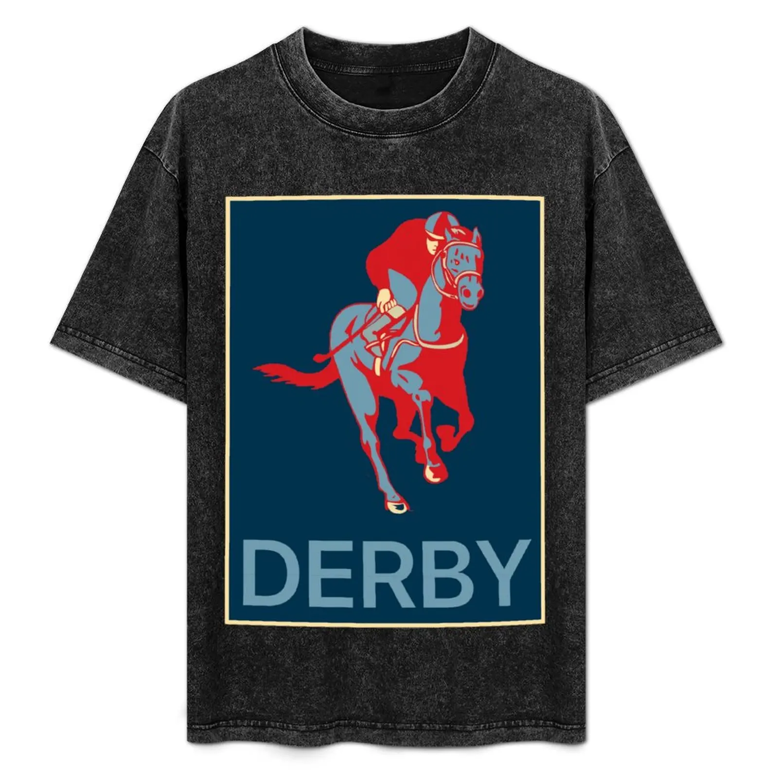 

It’s almost Kentucky Derby time! T-Shirt Classic Basic Casual T-Shirt
