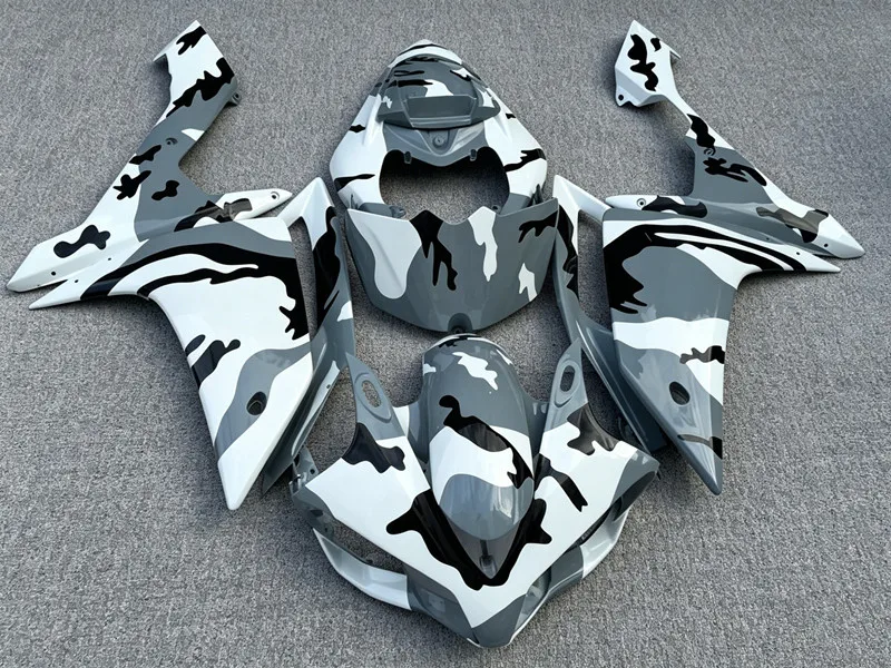 4 Gift New ABS Air Deflector Kit - Suitable for Yamaha YZF1000 R1 models from 2007 to 2008. Accessories. Customizable.
