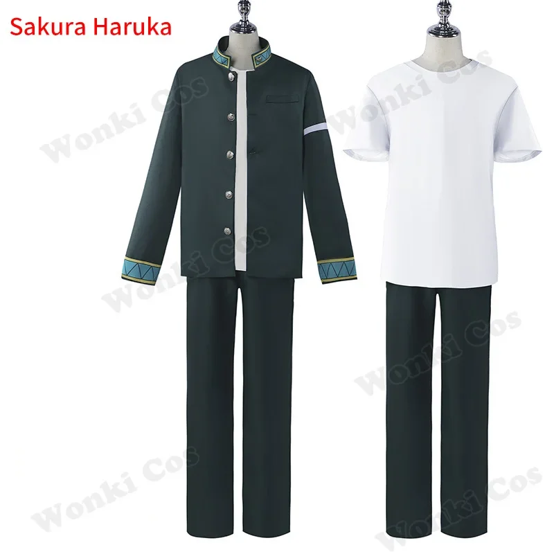 Anime Sakura Haruka Suou Hayato umemiya Hajime Sugishita kyoutarou nimei Akihko cosplay costume for men Party carnival outfits