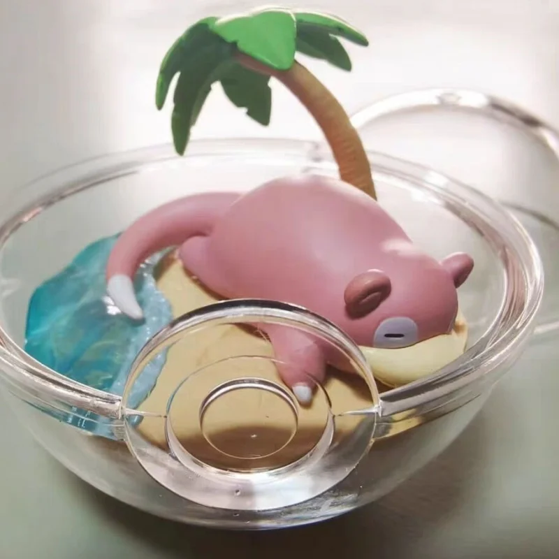 حقيقية إعادة مينت وقت الفراغ الكرة Trapinch Gonbe Slowpoke Goomy تحصيل عمل نموذج لجسم لعبة تحصيل هدية عيد ميلاد #5