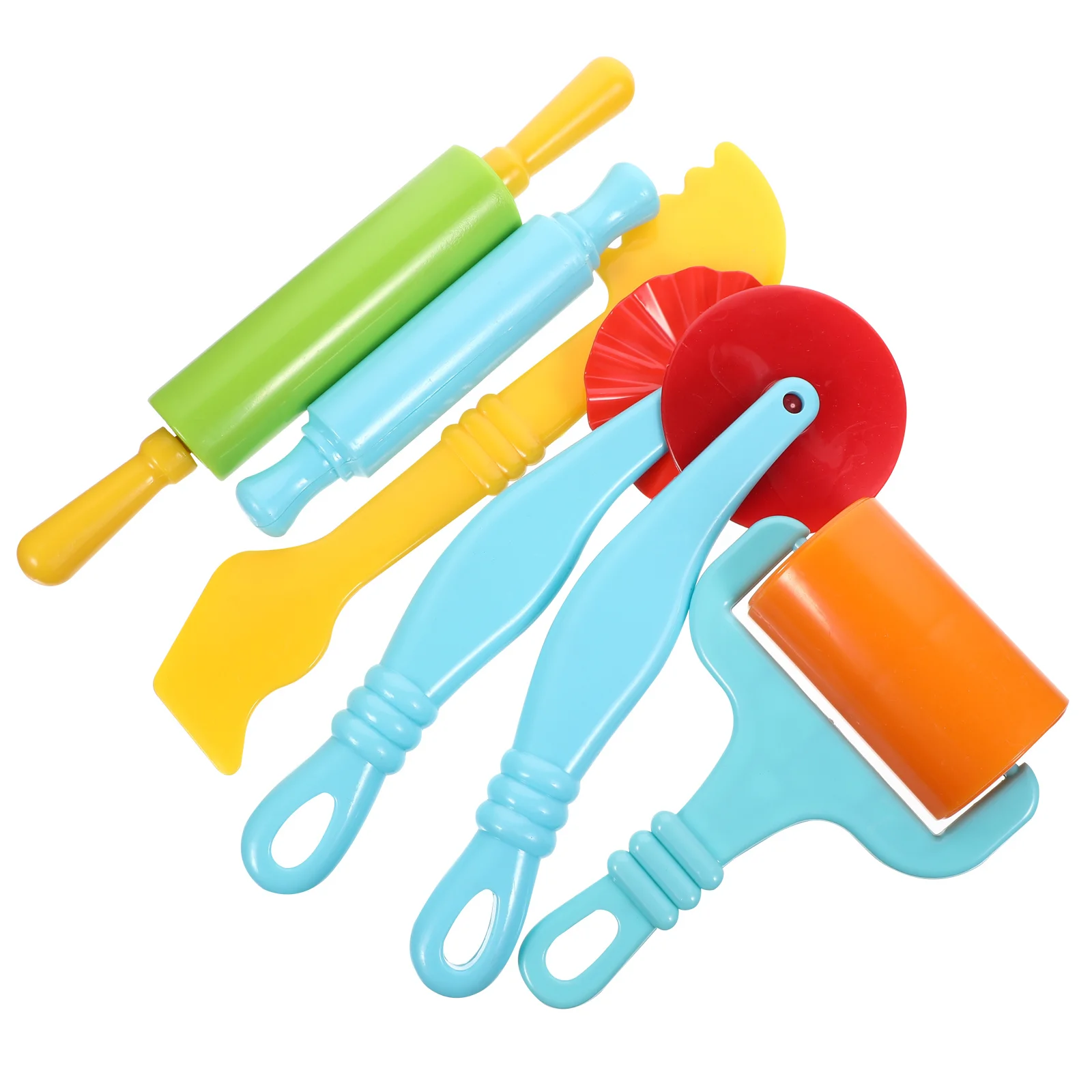 1 Set Clay Dough Tools Kit For Kids Diy Modeling Fun Eco-Friendly Learning Activity Art Craft Hands-On Educational Set Clay Tool