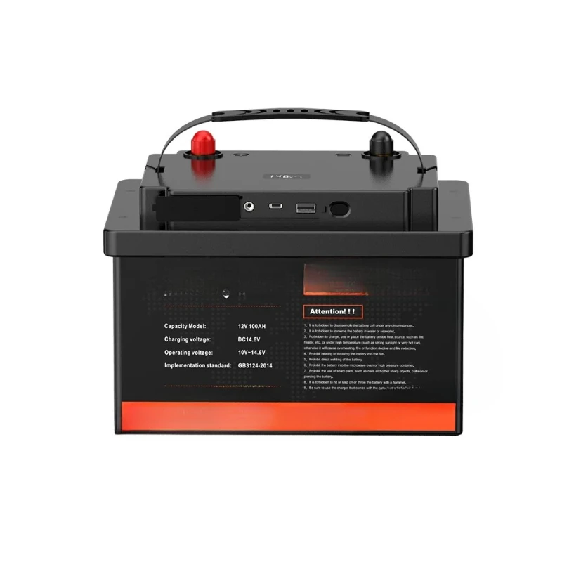 

12V 100Ah battery deep cycle battery pack solar energy storage battery