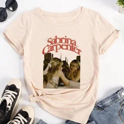 Sabrina Carpenter top women manga t-shirts female comic Japanese graphic clothes