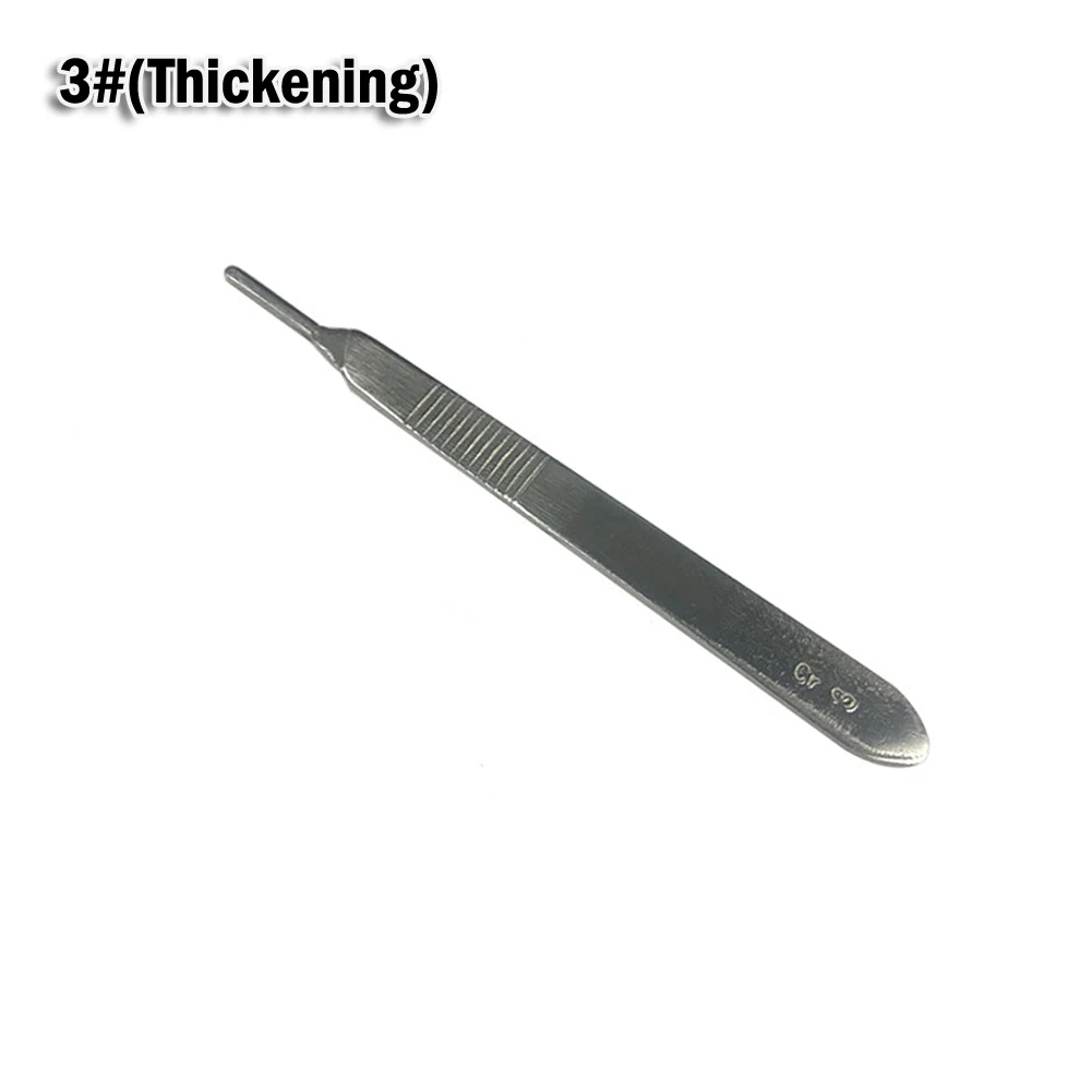 High-quality Dental Scalpel Handle Surgical Knife Handle Stainless Steel Oral Implant Tools Dental Material 3# 4#/7#