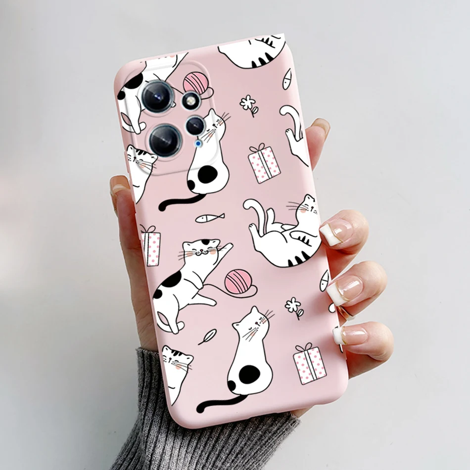 For Xiaomi Redmi Note 12 4G Case Astronaut Painted Cute Bumper Silicone Soft Funda For Xiaomi Redmi Note 12 5G Global Phone Case